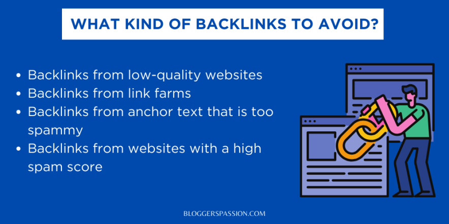 backlinks to avoid