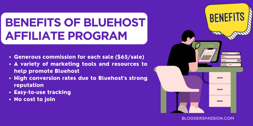 bluehost affiliate benefits