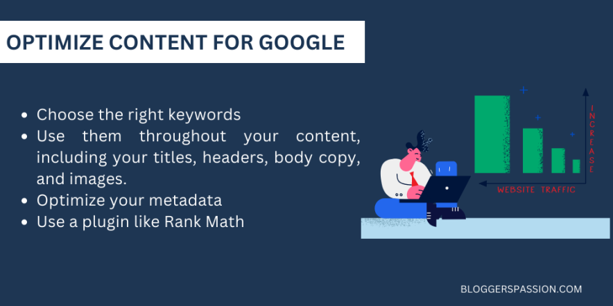 content optimization for google