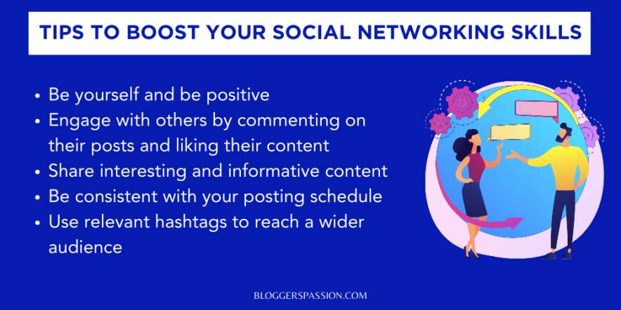 social networking tips for bloggers
