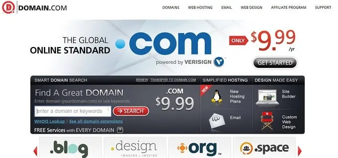 buy cheap domain from Domain.com