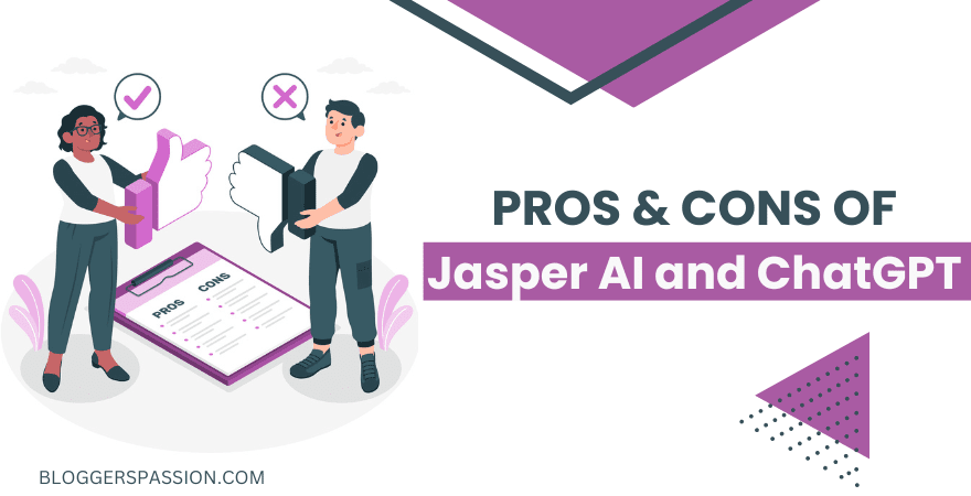jasper chatgpt pros and cons