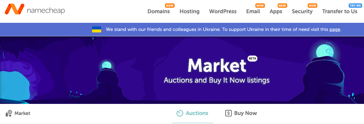 namecheap domain auctions