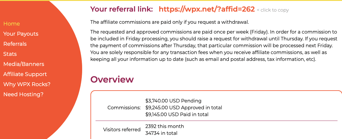 wpx affiliate total