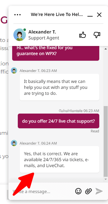 wpx chat